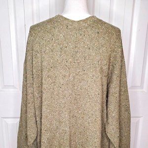 Fisherman Out of Ireland Tweed Sweater Wool Cashmere Unisex